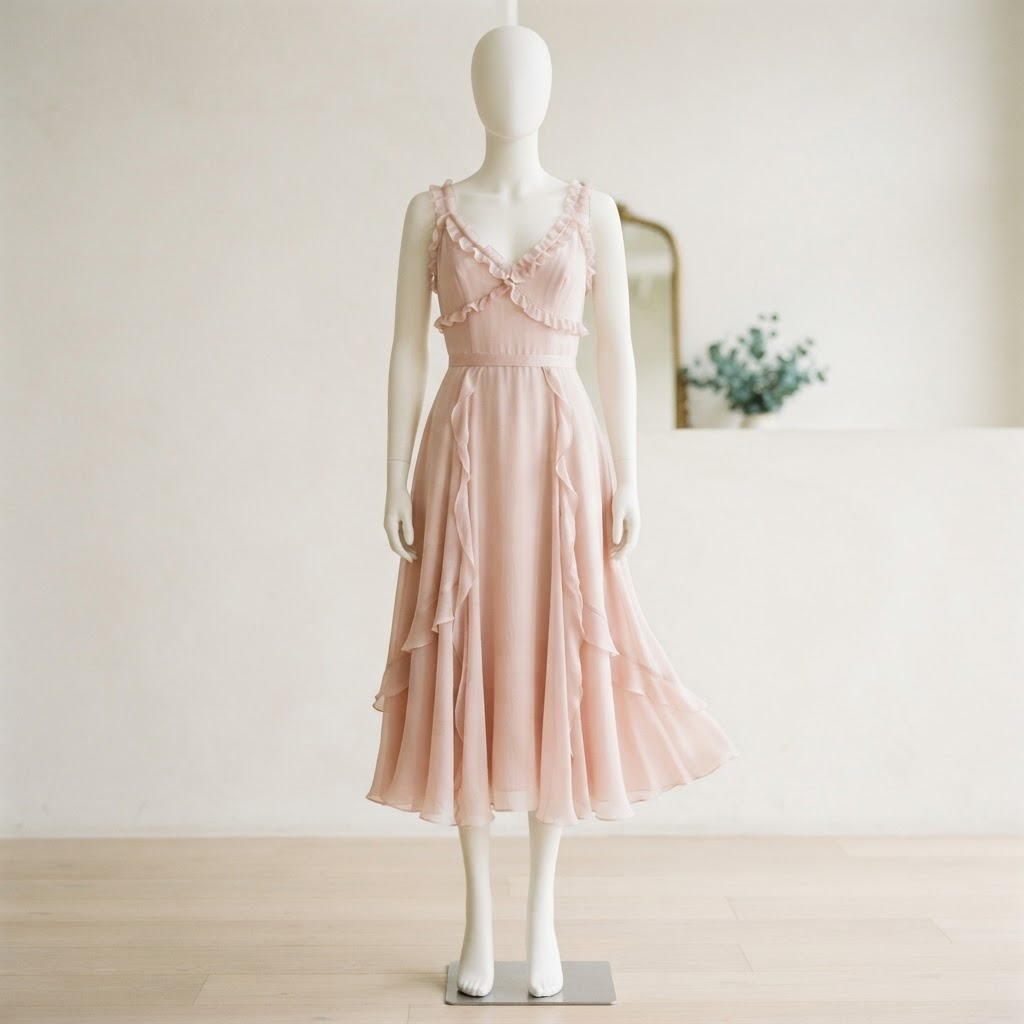 Blush Tea Dress